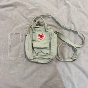 Fjallraven Mini Crossbody Sling Bag - Matcha/Sage/Mint Green